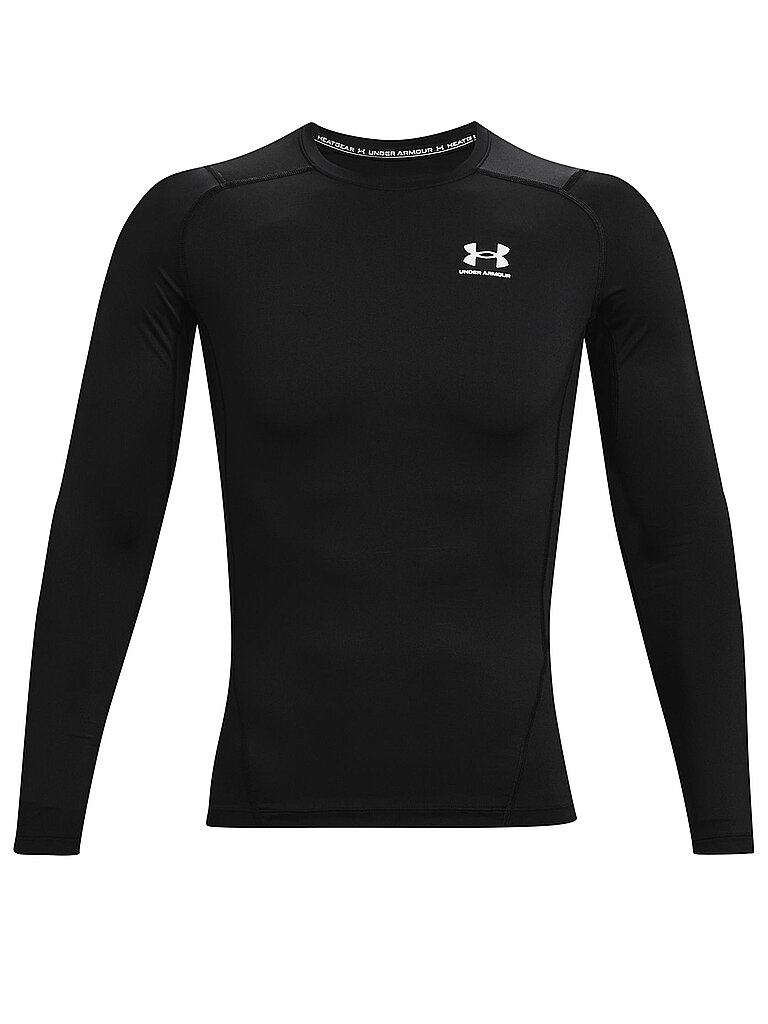 UNDER ARMOUR Herren Fitnessshirt HeatGear Armour schwarz | L